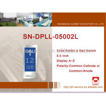 Aufzugs-LCD-Anzeige, vertikale Anzeige, Aufzugsetagenanzeige SN-DPLL-05002L